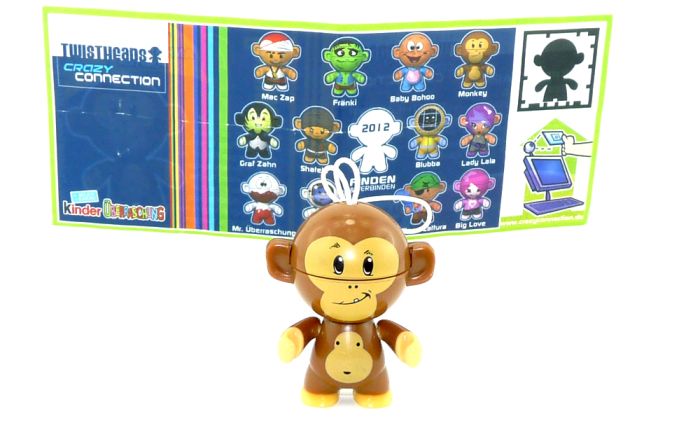 Monkey mit Beipackzettel (Crazy Connection)