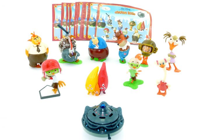 11er Satz der Chicken Little mit Beipackzettel (Ausland)