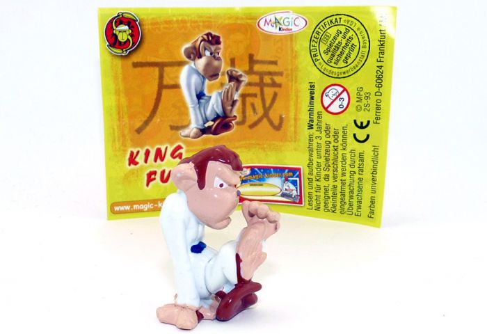 King Fu mit komplett weißen Grundmaterial (Zoff im Affenstall)