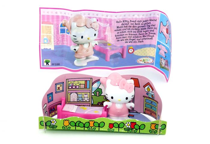 Kitty geht schlafen mit Zubehör (Hello Kitty - FF330)