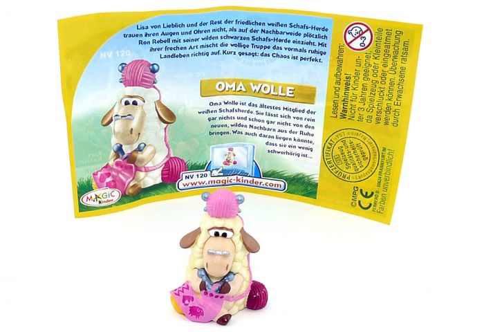 Oma Wolle (Gute Schafe wilde Schafe)