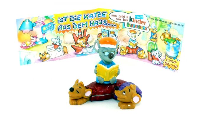 Das Sandmäuschen kommt, mit langen Beipackzettel (Katze aus dem Haus)