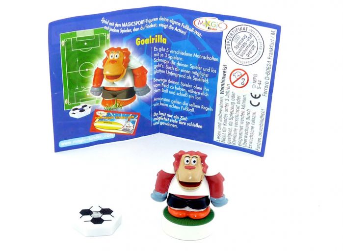 Goalrilla mit Ball und deutschen Beipackzettel (Magic Sport)