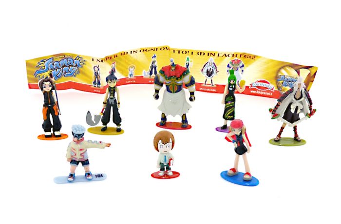 8 Shaman King Figuren mit BPZ von DOLCE PREZOSI