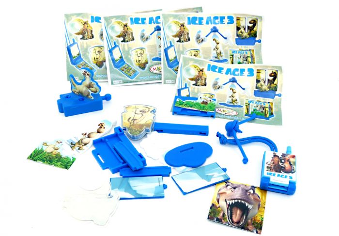 Spielzeug Satz von ICE AGE 3 mit 5 Spielzeugen zur Serie