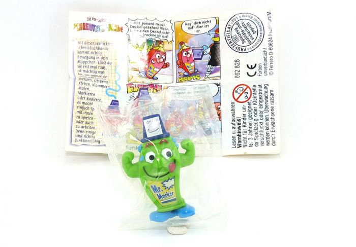 Mr. Marker grün, noch in Originalverpackung (Schreibtischbande)