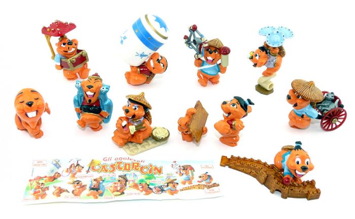 Satz Gli onolevoli Castorcin und 1 BPZ (Sätze Ausland)