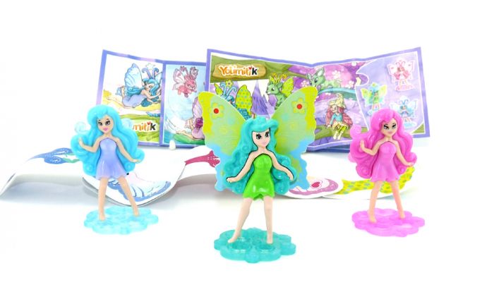 Youmitik Feenwelt - Feen Figurensatz mit Zubehör und Zetteln