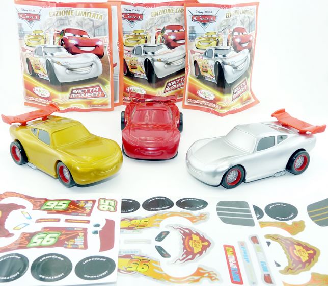 Maxi Ei Disney Cars Limited Edition Italy 2014 mit allen BPZ