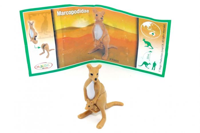 Natoons Tiere aus aller Welt Kangaroo - känguru mit Beipackzette