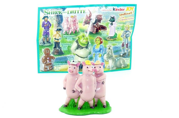 Schweinchen mit Beipackzettel (Shrek der Dritte)