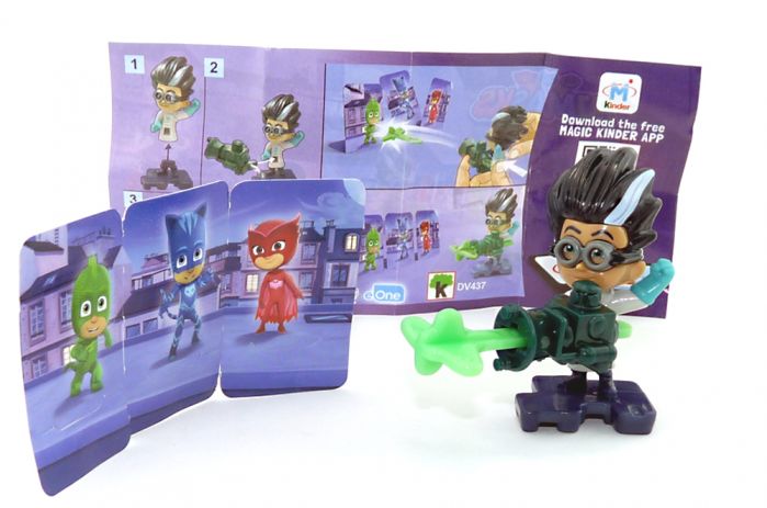 ROMEO Figur von den " PJ Masks" mit Beipackzettel DV437 