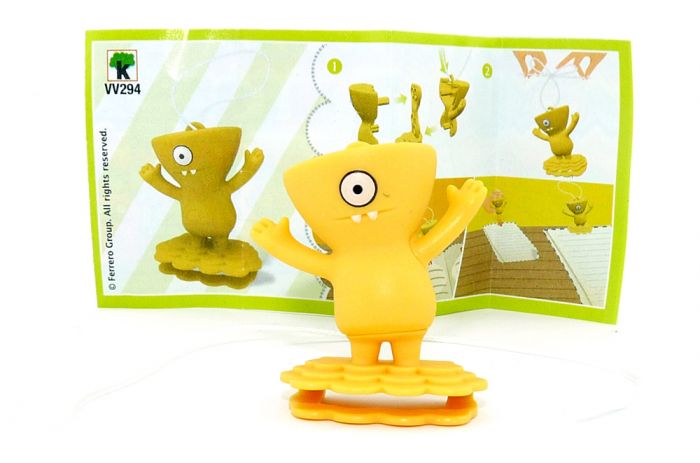 Ugly Dolls Figur VV294 aus dem Kinder Joy Ei 2021 mit Zettel