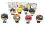 Funko 2 Street Style aus dem Kinder Joy Ei. Alle 8 Figuren der Serie mit 8 Beipackzettel