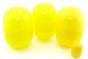 3 Super Maxi Ei Kapseln, die größten die es gibt in gelb (14cm hoch und 9cm Durchmesser)