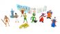 10 Disney HEROS Figurensatz mit Beipackzettel von Zaini