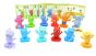 Figurensatz mit 12 Figuren der  UglyDolls Figuren + Zettel und Benzel aus dem Kinder Joy Ei