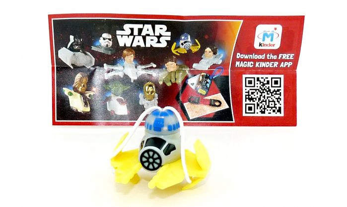 R2 D2 von Star Wars mit Beipackzettel (FS327)