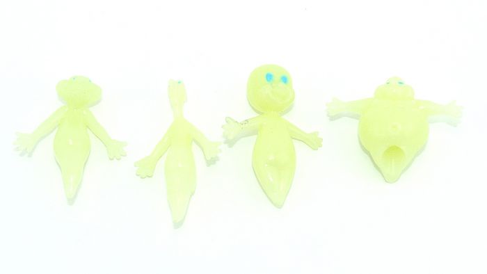 Casper und seine Freunde als Figurensatz die im Dunkeln leuchten (Geist - Ghost Figuren)
