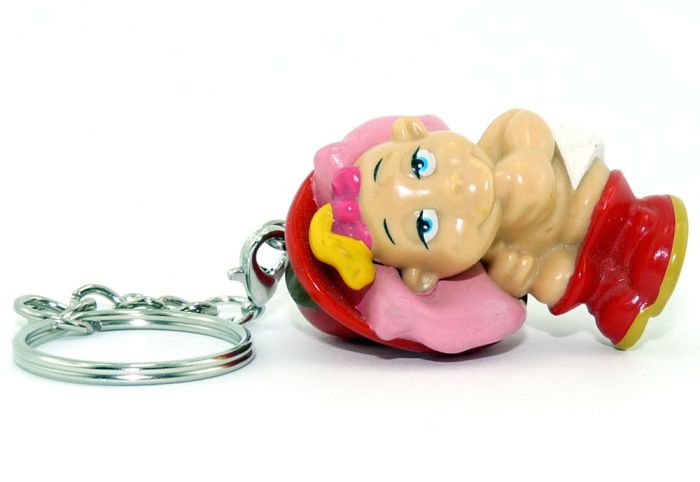 Baby Ronron von der Babyfeuerwehr als Schlüsselanhänger