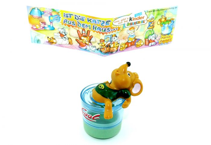 Benno die Spritzmaus mit langen Beipackzettel (Katze aus dem Haus)