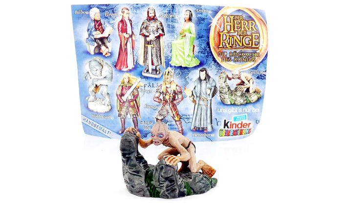 Gollum - Sméagol aus dem Film Herr der Ringe Teil 3