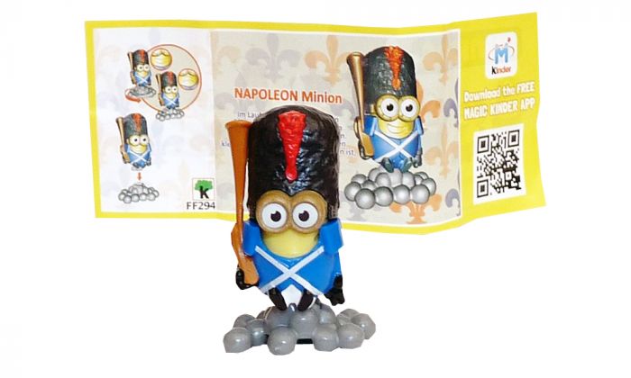 Napoleon Minion mit weißer Hose + BPZ (Die MINIONS) FF294