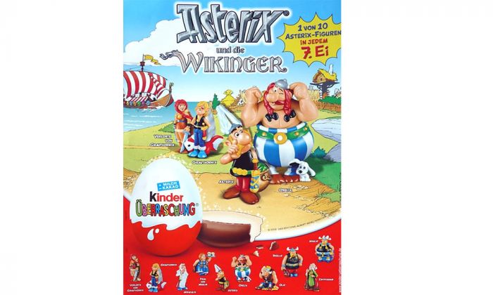 Poster von Asterix und die Wikinger in DIN A3 Größe