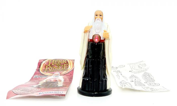 Saruman aus der Sonderverpackung mit Beipackzettel und BAL (Herr der Ringe 2)