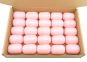 25 Ü-Ei Kapseln in ROSA glänzend