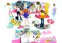 Barbie Satz 2024. Alle 8 Figuren der Serie mit Aufklebern und Beipackzetteln