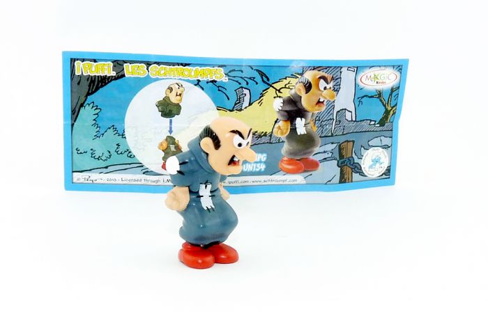 Gargamel in grau von den Schlümpfen 2011 (Ü-Ei Farbvariante)