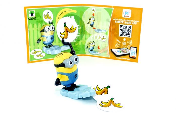 PHIL Figur (SD745) mit Beipackzettel von den Minions 3