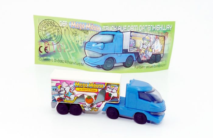 Truck der Mega Mäuse mit mit Beipackzettel (Mega Mäuse)