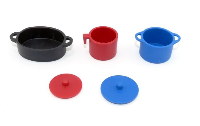 5 teiliges Topfset aus dem Überraschungsei