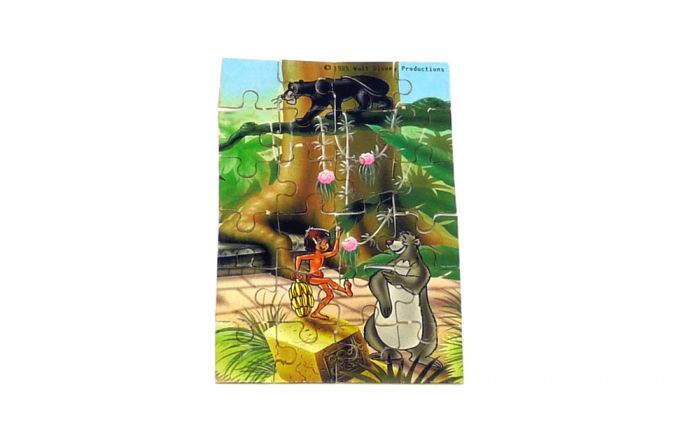 Puzzleecke vom Dschungelbuch, Ecke oben rechts (24 Teile Puzzle)
