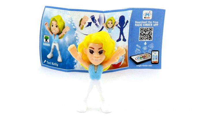 Tori Kelly mit Beipackzettel von den TEEN IDOLS (SD689)