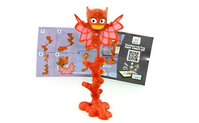 OWLETTE Figur von den " PJ Masks" mit Beipackzettel DV434 
