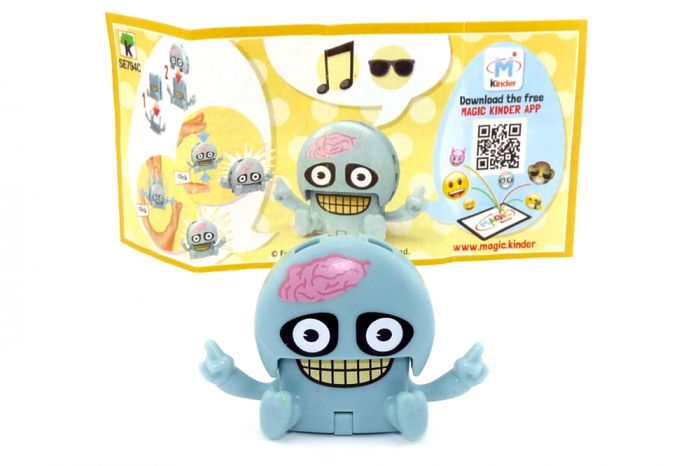 Emoji Zombie Clicker SE794C mit Beipackzettel (Kinderjoy Emojoy)