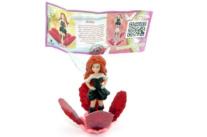 Zarina von den Disney Fairies mit Beipackzettel