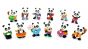 12 niedliche Figuren der Panda Party