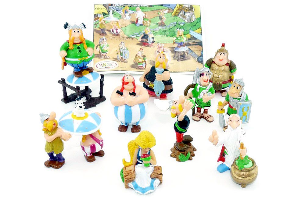 Überraschungsei Figuren Asterix in Amerika Auswahl mit BPZ UeEi Ferrero 