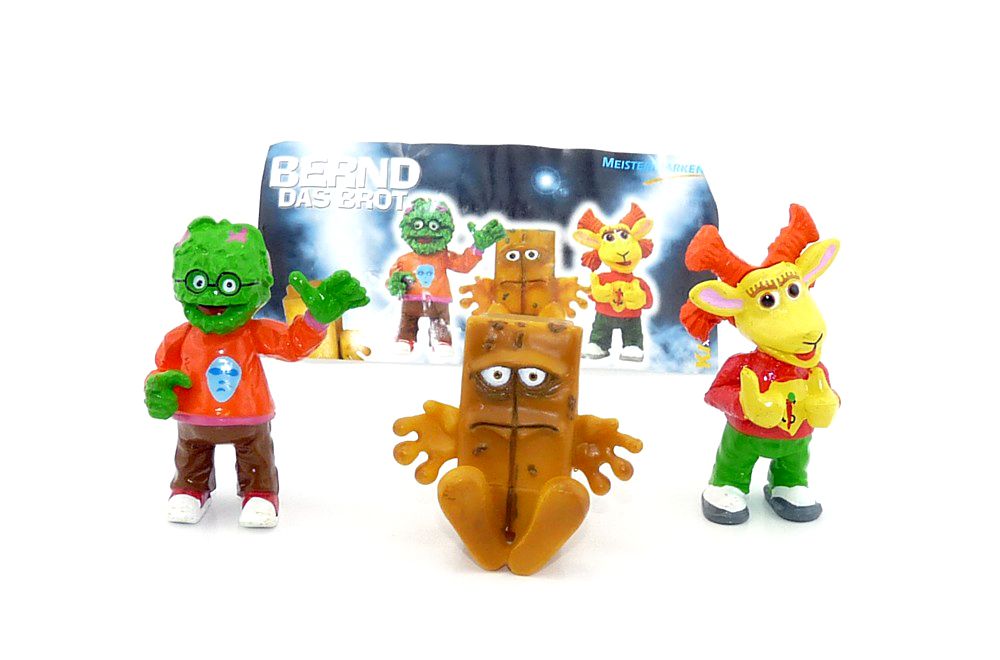 Bernd das Brot als Torwart Figur Figuren ÜEi online Shop auf Eierlei.de der umfangreiche Shop