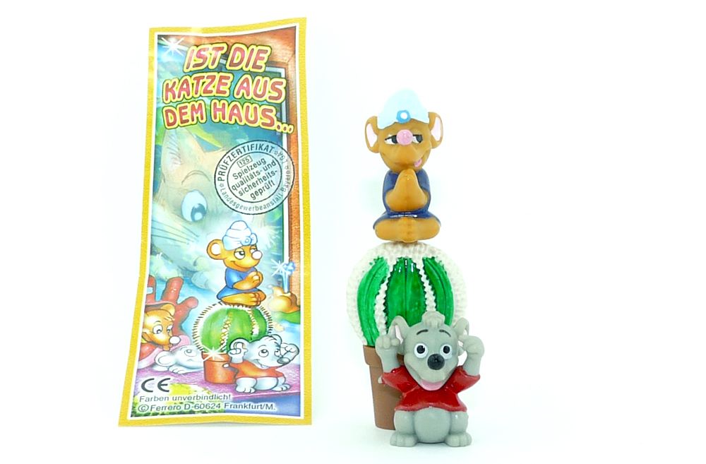 Katz und Maus Figuren Muse Figur aus dem berraschungsei von Ferrero zum  sammlen Figur Ei Eier -Ei -Eier Ue - Ei - -Ei online Shop auf Eierlei.de  der umfangreiche Shop -Eier