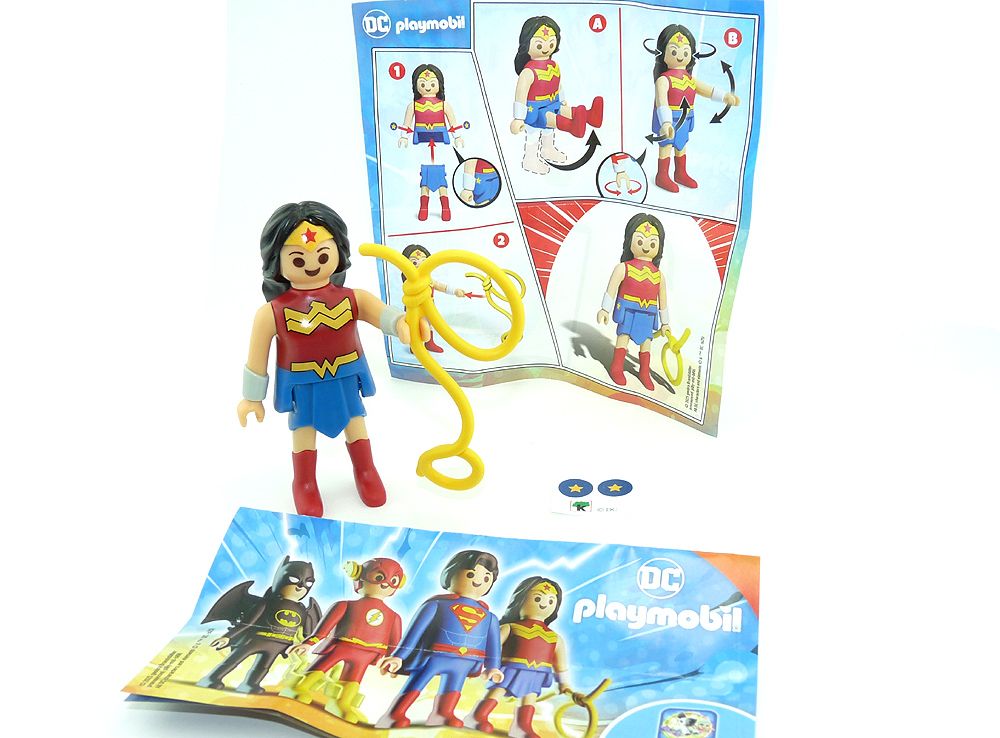 Playmobil XXL 65cm DC Comics, Wonder Woman, Double Playmobil XXL 65cm DC Comics, Wonder Woman, Double