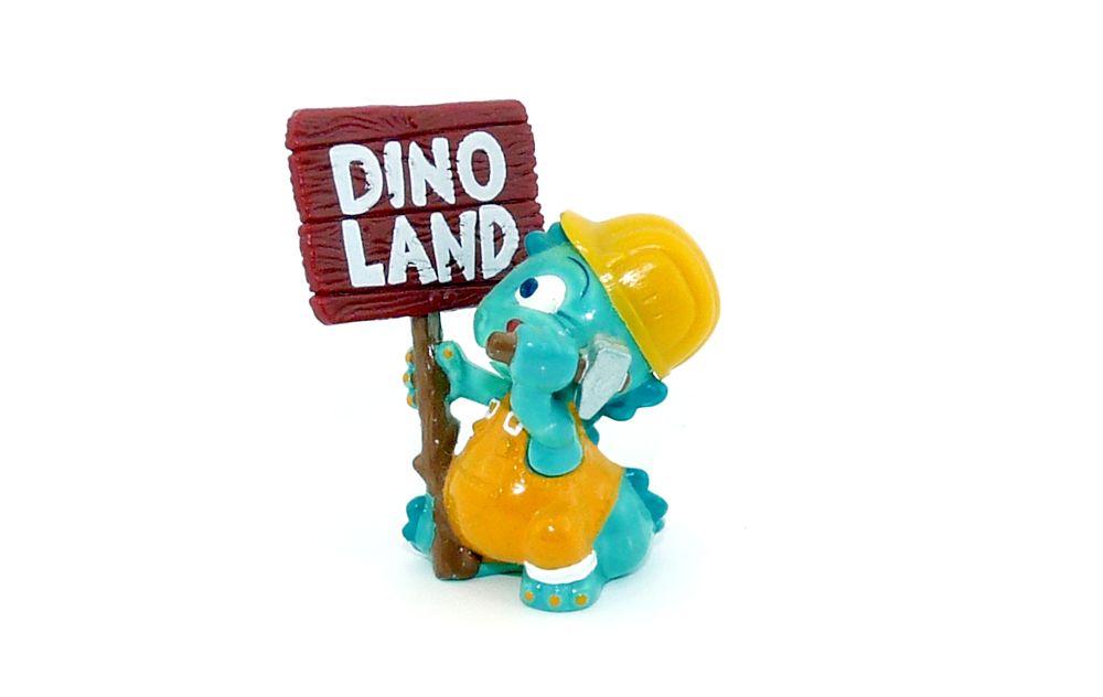 Komplett Satz "Dapsy Dino Bauarbeiter" mit Beipackzettel