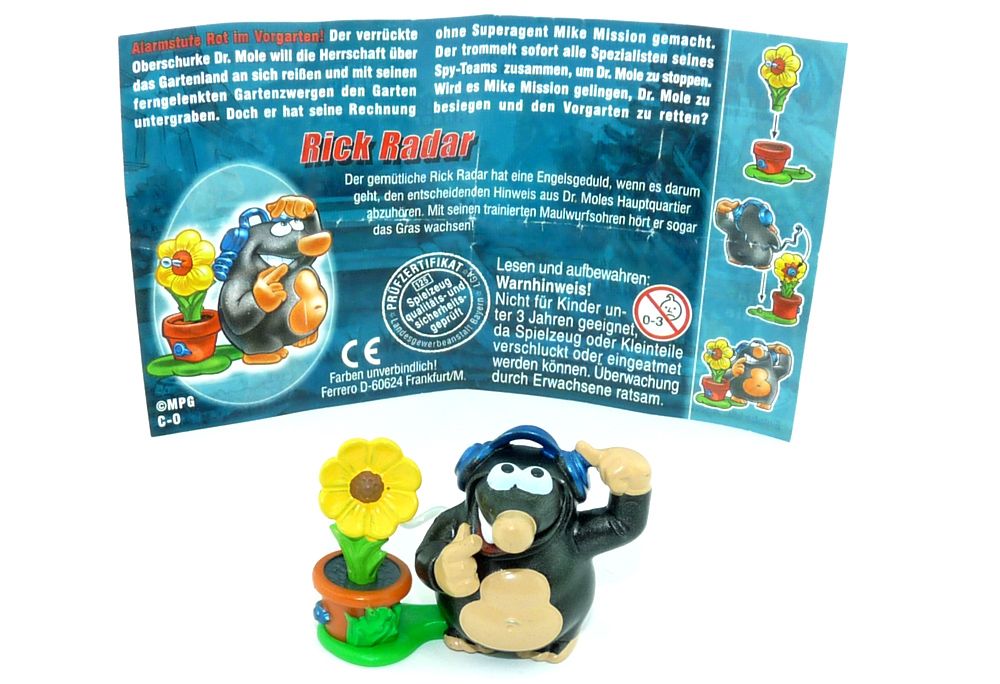 Maulwurf Figuren geheim unterirdisch Maulwürde Agent ÜEi online Shop