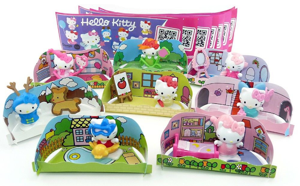 Hello Kitty Hallo Kitty Figuren als Angänger grüsel