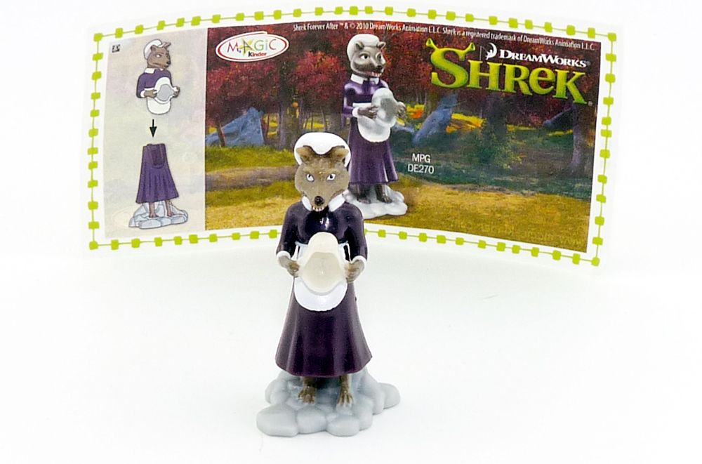 Kinder Überraschung, Alle 9 Figuren Zum Film Shrek 4 "Für Immer Shrek