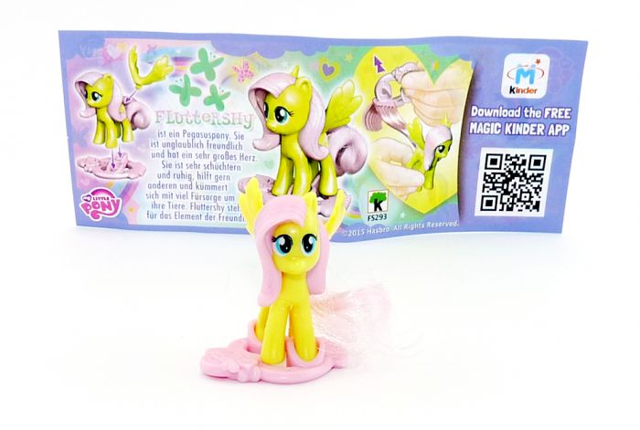 Fluttershy - Pony mit Beipackzettel (My little Pony)